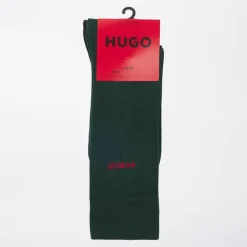Sale HUGO Herre to par sokker Dark Green