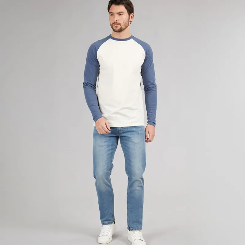Best Indicode Herre Tony Regular Fit Jeans Space Blue Blå
