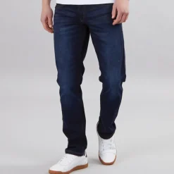 Online Indicode Herre Tony Regular Fit Jeans Mørkeblå Blå