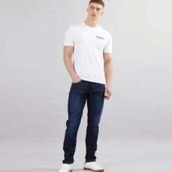 Online Indicode Herre Tony Regular Fit Jeans Mørkeblå Blå