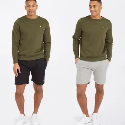 Clearance Brave Soul Herre To-pak McCartney Shorts Sort/​Grå