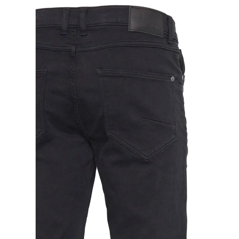 Hot Solid Herre Tot Hybrid Jeans Med Lige Ben Sort