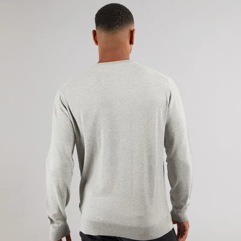 Sale Indicode Herre Townsend Jumper Lys Grå Melange