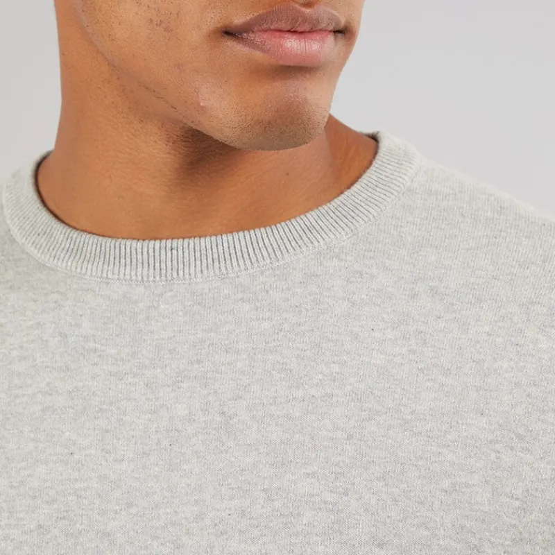 Sale Indicode Herre Townsend Jumper Lys Grå Melange