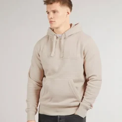 Bench Herre Trassi Hættetrøje Stone Grey Lysegrå