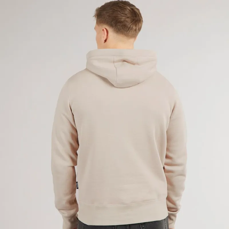 Bench Herre Trassi Hættetrøje Stone Grey Lysegrå