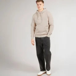 Bench Herre Trassi Hættetrøje Stone Grey Lysegrå