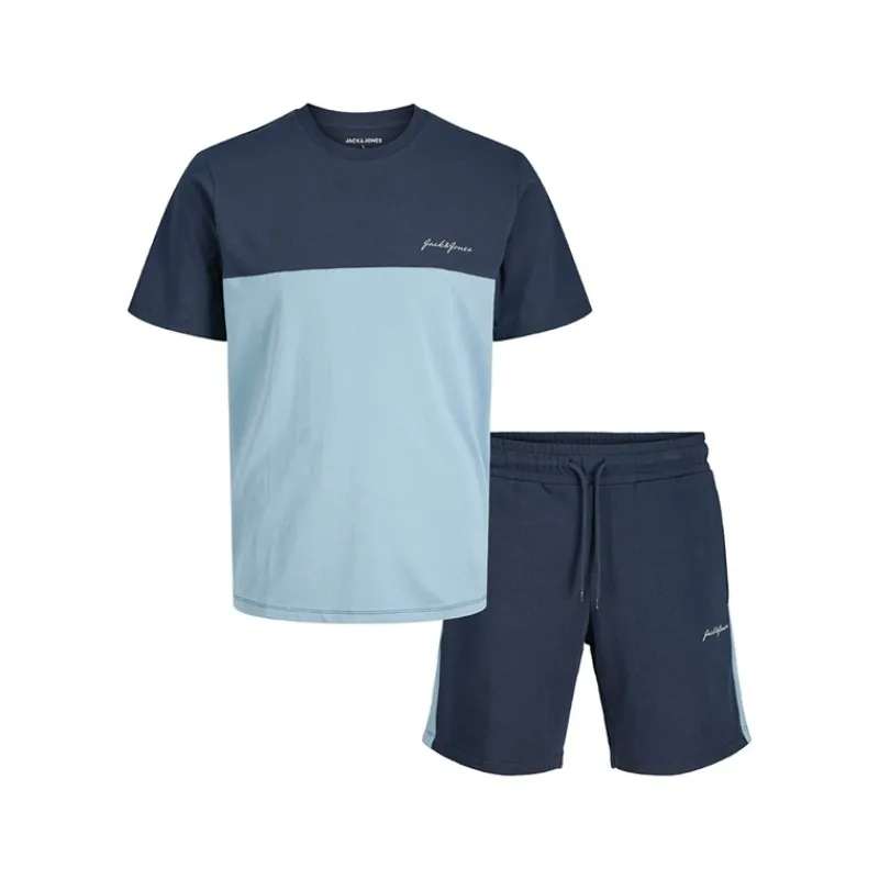 Best JACK & JONES Herre Trip Sæt Flade Marineblå