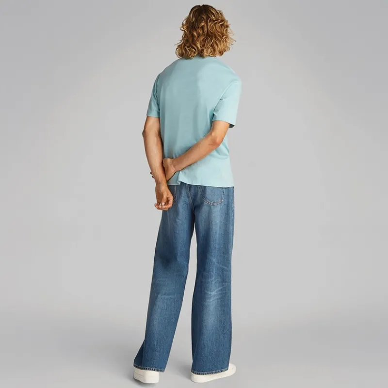Outlet Calvin Klein Jeans Herre T-shirt Frisk Mint