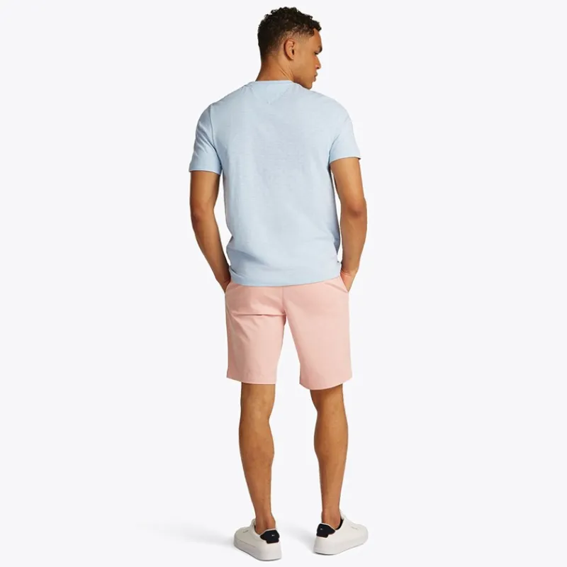 Hot Tommy Hilfiger Herre T-shirt med tekstur slub breezy blå