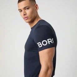 Outlet BJORN BORG Herre T-shirt Nattehimmel