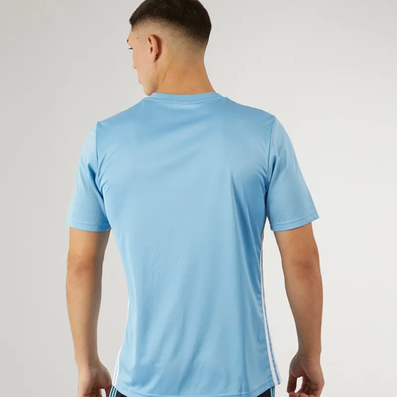 Sale adidas Herre T-shirt Tabela 23 Light Blue/Hvid Blå