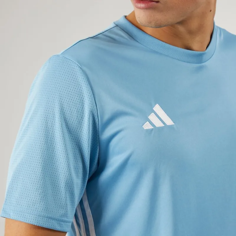 Sale adidas Herre T-shirt Tabela 23 Light Blue/Hvid Blå
