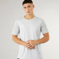 Best adidas Herre T-shirt Tabela 23 Light Grey/​Hvid Grå