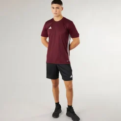 Discount adidas Herre T-shirt Tabela 23 Team Maroon 2/​Hvid Rød