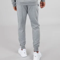 Best Under Armour Herre UA Rival Fleece Joggingbukser Castlerock Lys Heather/​Hvid