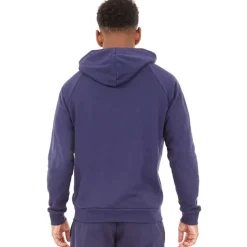 Online Under Armour Herre UA Rival Fleece Logo Hoodie Midnatsblå/​Hvid Marineblå