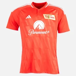 adidas Herre UNB Union Berlin 24/​25 Hjemmebanetrøje Vivid Red/​Hvid