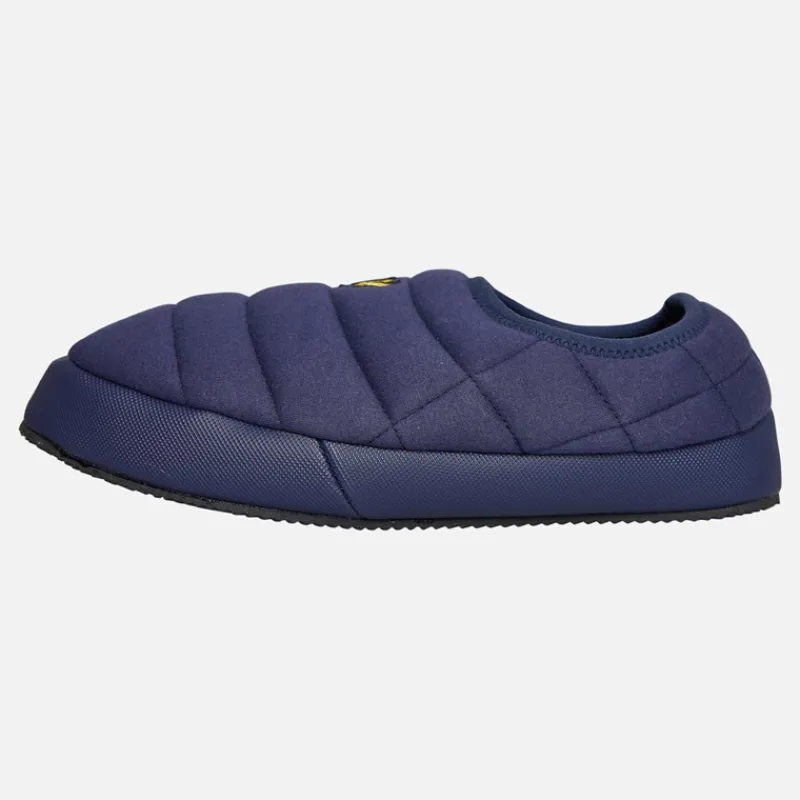 Hot Lyle And Scott Vintage Herre Valentine Polstret Slipper Peacoat Marineblå
