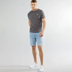 Outlet Bench Herre Vargel Denimshorts Blå Lyseblå