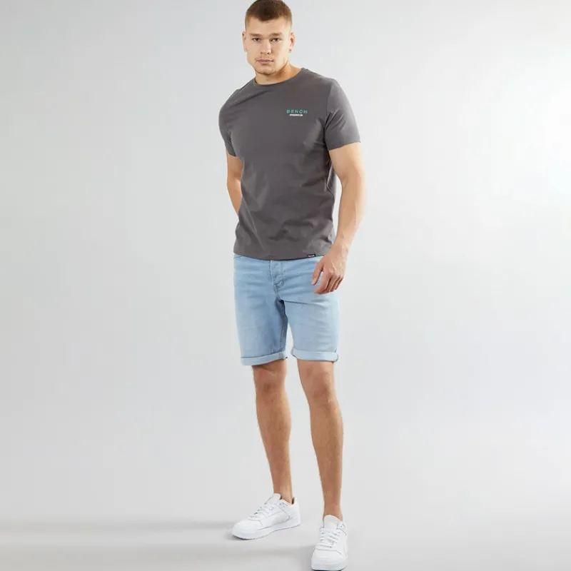 Outlet Bench Herre Vargel Denimshorts Blå Lyseblå