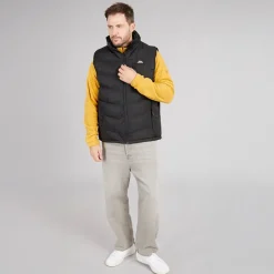 Outlet Trespass Herre Vatteret Vandafvisende Gilet Vest Sort