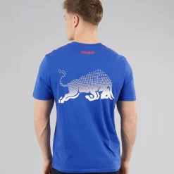New HUGO Herre Vcarb T-shirt Blå Blå