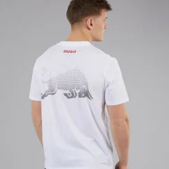 Best HUGO Herre Vcarb T-shirt Hvid