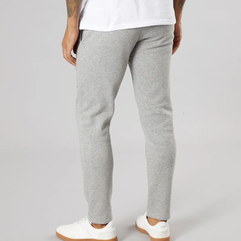 Outlet JACK & JONES Herre Vesterbro Open Hem Joggers Lys Grå Marl/Sort Lgm/Sort Lysegrå Mergel