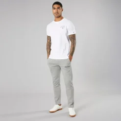 Outlet JACK & JONES Herre Vesterbro Open Hem Joggers Lys Grå Marl/Sort Lgm/Sort Lysegrå Mergel