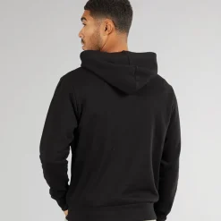 Best JACK & JONES Herre Vesterbro Side Hoodie Sort