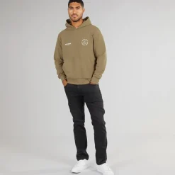 Clearance JACK & JONES Herre Vesterbro Sport Hættetrøje Sølv Salvie Salvie Grøn