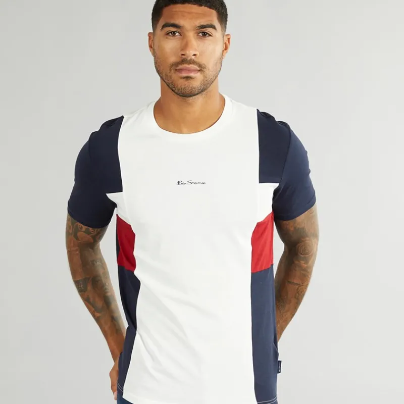Online Ben Sherman Herre Vintage Sports T-shirts beige