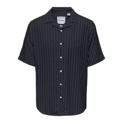 Online ONLY & SONS Herre Wane Skjorter med korte ærmer Stribet