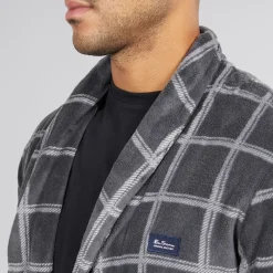 Discount Ben Sherman Herre Wilder Badekåber Grå