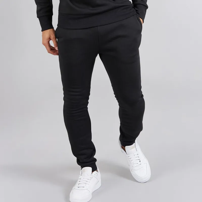 Clearance Brave Soul Herre Willas Joggingbukser Jet Sort