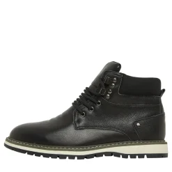 Outlet French Connection Herre Workwear Ankelstøvler Sort