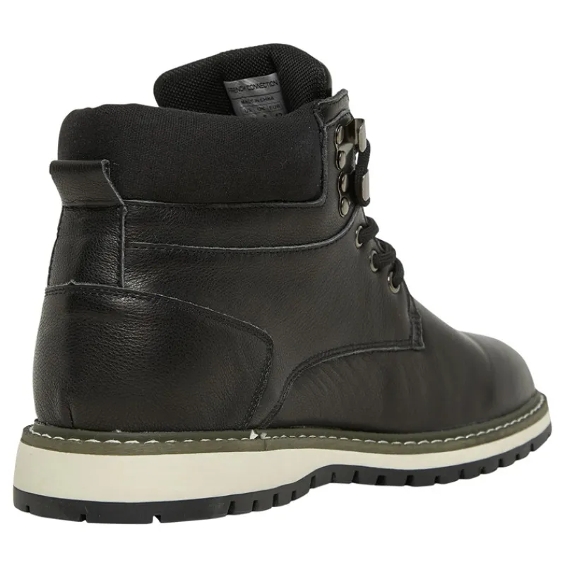 Outlet French Connection Herre Workwear Ankelstøvler Sort