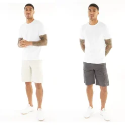 Best JACK & JONES Herre Zeus Cargo Shorts Topak Asphalt/Måneskin