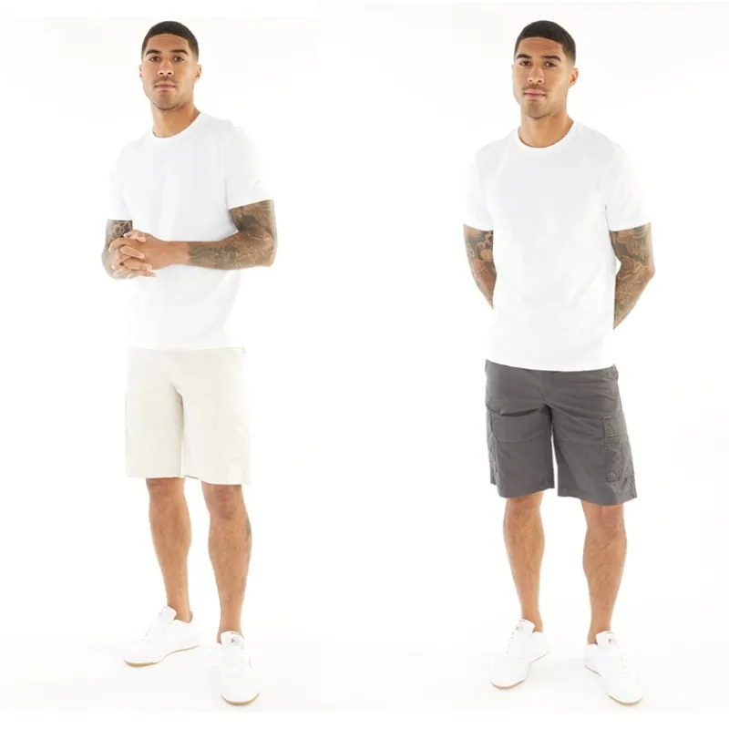Best JACK & JONES Herre Zeus Cargo Shorts Topak Asphalt/Måneskin