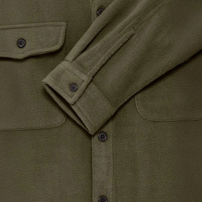 Sale Blend Herreskjorte Forest Night Mørk khaki