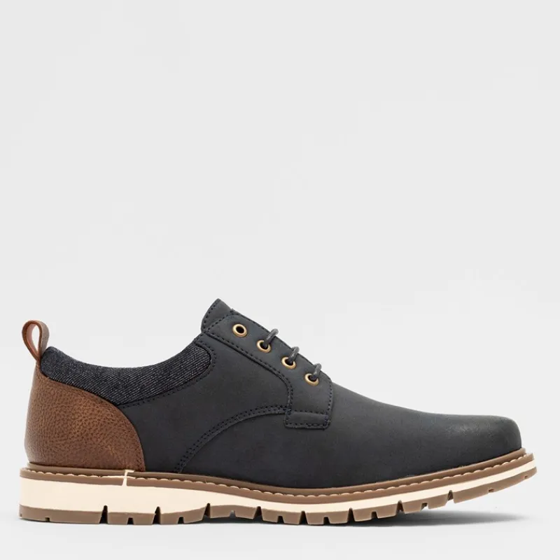 Deakins Herresko Cambridge Blå/Brun Marineblå