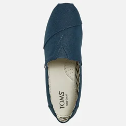 Sale TOMS Herresko Canvas Alpargata Espadriller Mørk Indigo Mørk indigoblå