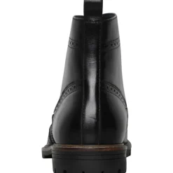 Clearance Ben Sherman Herresko i Læder Brogue Støvler Sort
