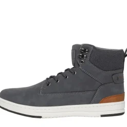 New Crosshatch Herresko Staiger Høj Sneakers Grå Trækulsgrå
