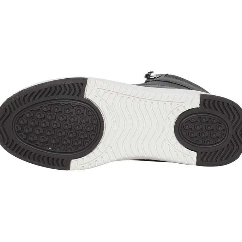 New Crosshatch Herresko Staiger Høj Sneakers Grå Trækulsgrå