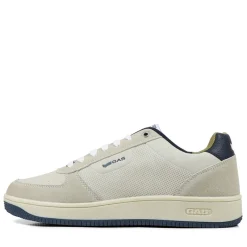 Clearance GAS Herresneakers Hvid/Brun White Brown Off-white