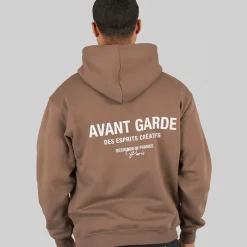 Sale Avant Garde Hættetrøje til Herre Mink Brun