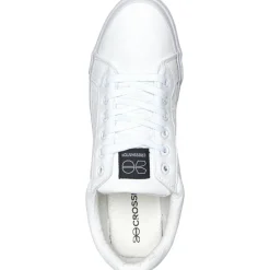 Hot Crosshatch Huseby Canvas Pumps Mænd Hvid