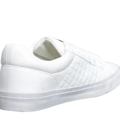 Hot Crosshatch Huseby Canvas Pumps Mænd Hvid